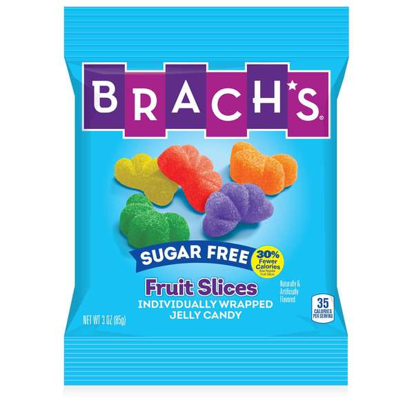 Brachs Brachs Sugar Free Fruit Slices 3 oz. Bag, PK12 10348